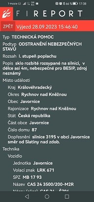 Výjezd 05/23